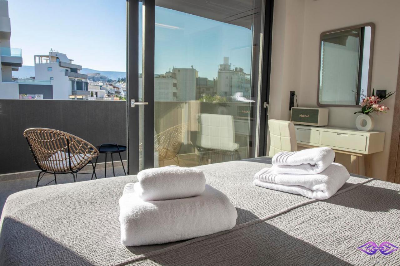 Apartament Luxury Penthouse With Acropolis View And Jacuzzi Ateny Zewnętrze zdjęcie