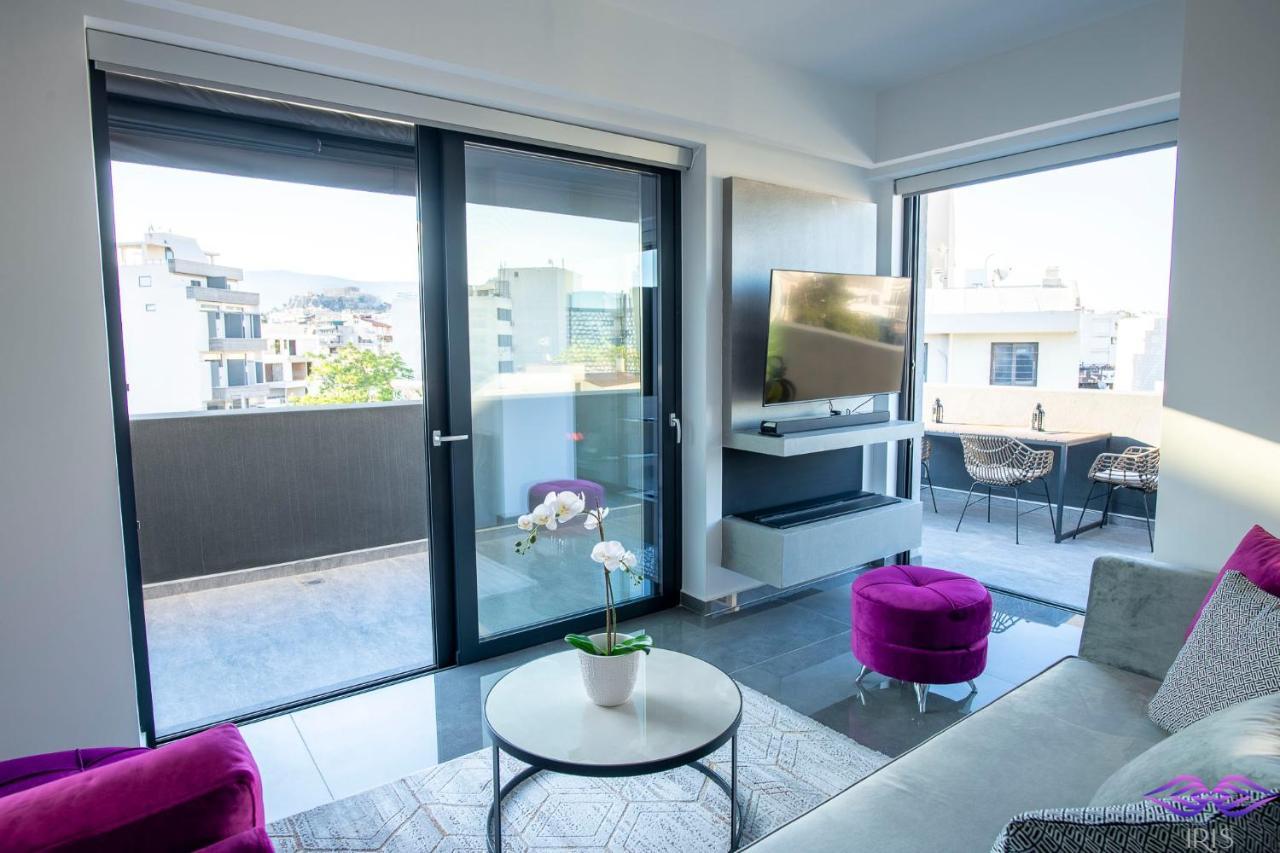 Apartament Luxury Penthouse With Acropolis View And Jacuzzi Ateny Zewnętrze zdjęcie
