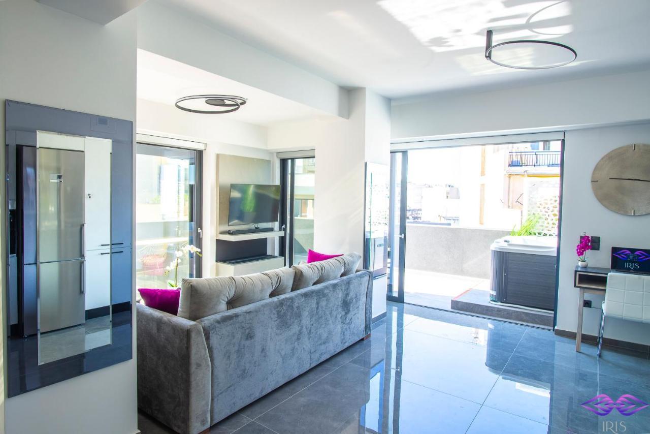 Apartament Luxury Penthouse With Acropolis View And Jacuzzi Ateny Zewnętrze zdjęcie