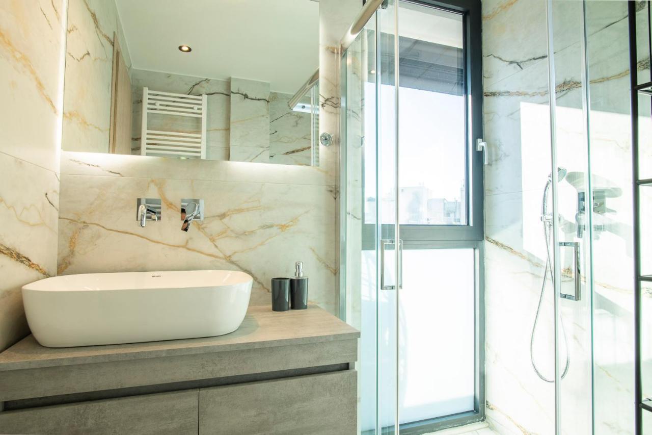 Apartament Luxury Penthouse With Acropolis View And Jacuzzi Ateny Zewnętrze zdjęcie