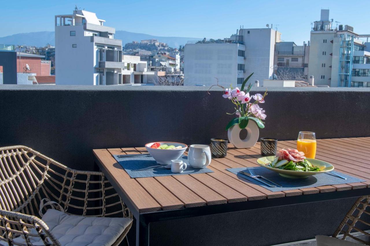 Apartament Luxury Penthouse With Acropolis View And Jacuzzi Ateny Zewnętrze zdjęcie